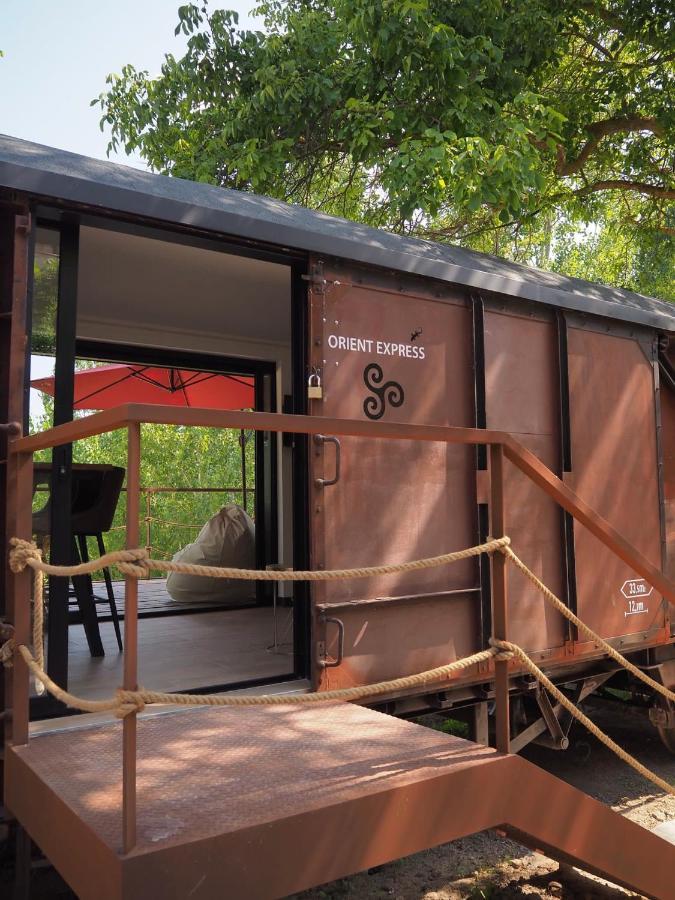 Vagon Orient Express - Housevanlive Casas Altas Bagian luar foto